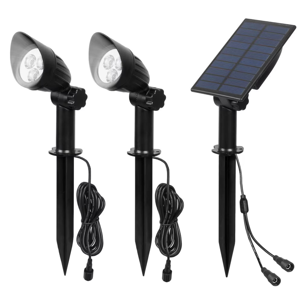 T-SUN Solar Garden Light 3000K/6000K IP65 Solar Power Light Outdoor Solar Lamp Solar Wall Light for Garden Decor Solar Spotlight