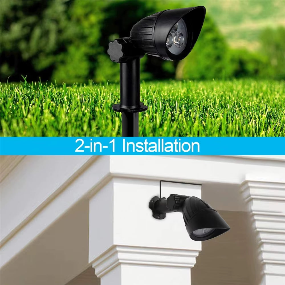 T-SUN Solar Garden Light 3000K/6000K IP65 Solar Power Light Outdoor Solar Lamp Solar Wall Light for Garden Decor Solar Spotlight