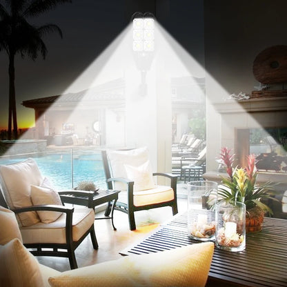 Newest Solar Lights Outdoor Powerful Solar Light of Motion Sensor Solar Lamps Waterproof Solar Garden Light Street Yard Light