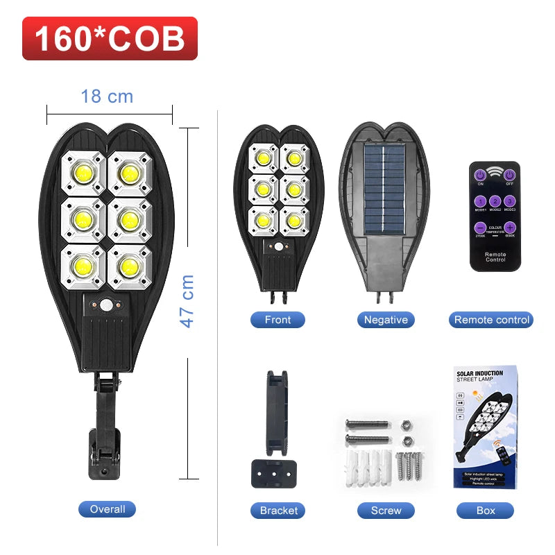 Newest Solar Lights Outdoor Powerful Solar Light of Motion Sensor Solar Lamps Waterproof Solar Garden Light Street Yard Light