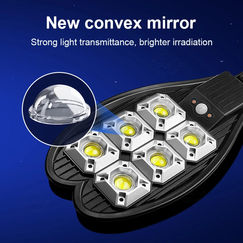 Newest Solar Lights Outdoor Powerful Solar Light of Motion Sensor Solar Lamps Waterproof Solar Garden Light Street Yard Light