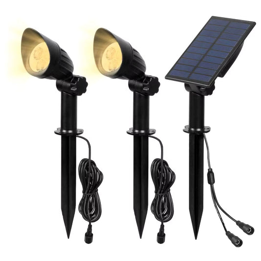 T-SUN Solar Garden Light 3000K/6000K IP65 Solar Power Light Outdoor Solar Lamp Solar Wall Light for Garden Decor Solar Spotlight