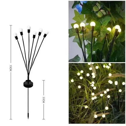 Solar Garden Lights - Solar Swaying Light, Solar Outdoor Lights, Solar Garden Decorative Lights Yard Patio Pathway Decoration